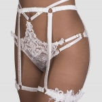 Garter Belt White Eden